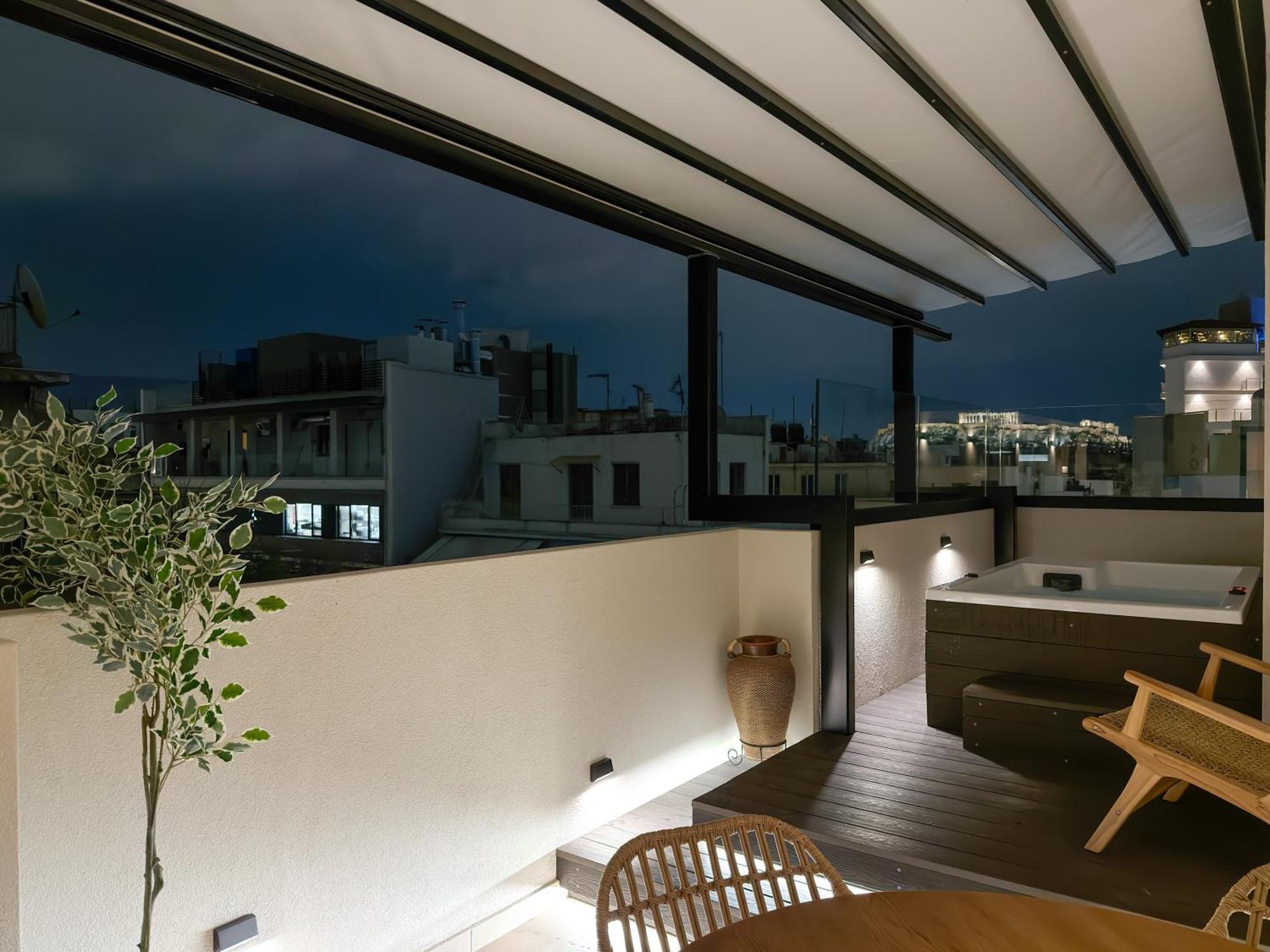 Appartamento Geraniou Boutique Spot Atene Esterno foto
